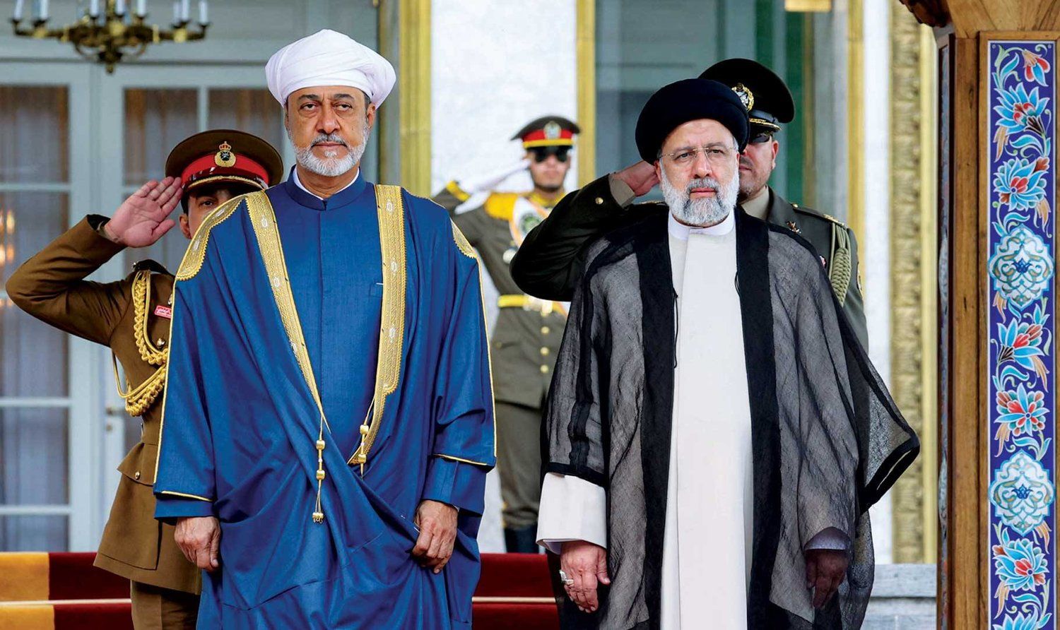 العلاقات العمانية الايرانية – جلالة السلطان المعظم في زيارة رسمية لإيران