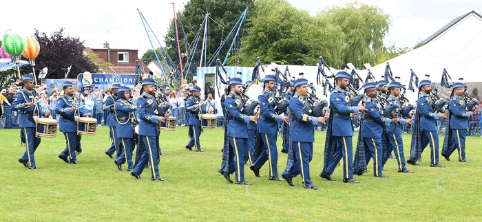 فرقة سلاح الجو السلطاني تحقق المركز الأول في المسابقة العالمية للموسيقى بالمملكة المتحدة