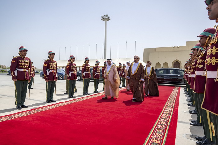 زيارة رسمية لسلطنة عمان – حاكم امارة الشارقة سمو الشيخ الدكتور سلطان بن محمد القاسمي