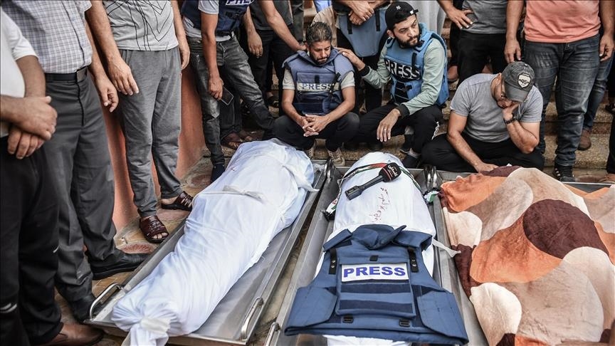 استهداف الصحفيين في قطاع غزة