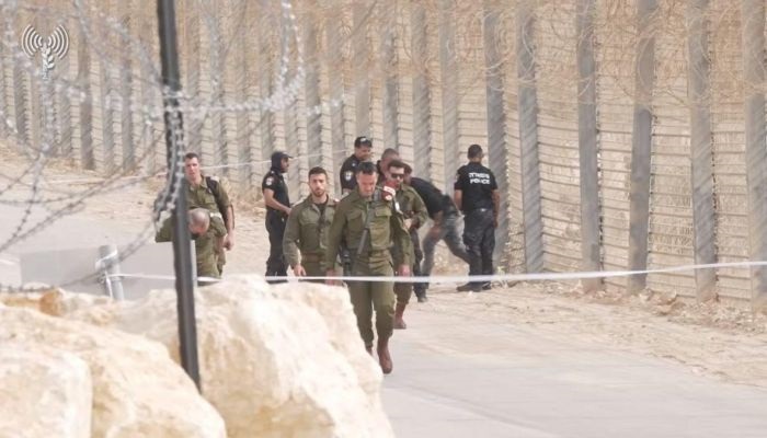 تبادل اطلاق النار على الحدود المصرية الاسرائيلية