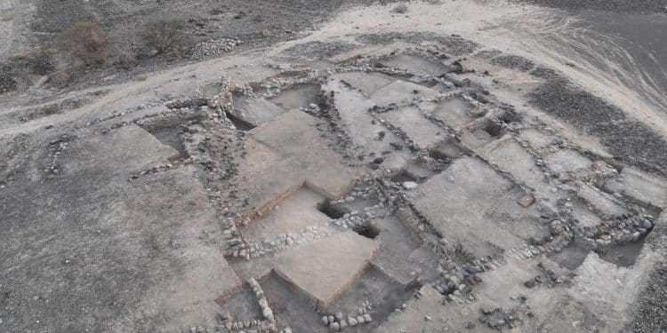 اكتشاف اقدم واكبر مبنى اثري غير برجي في ولاية المضيبي في الشرقية